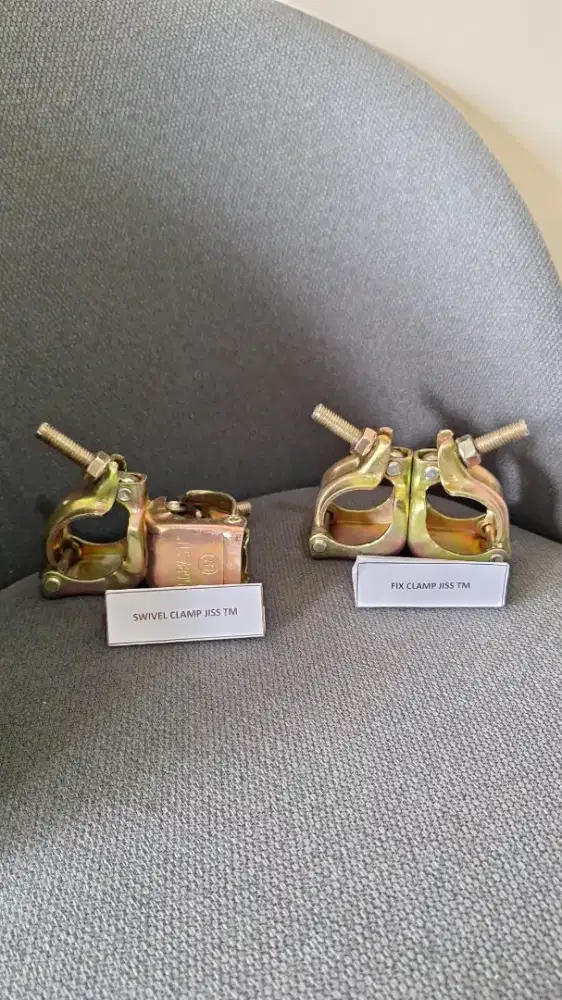 Clamp putar dan clamp mati