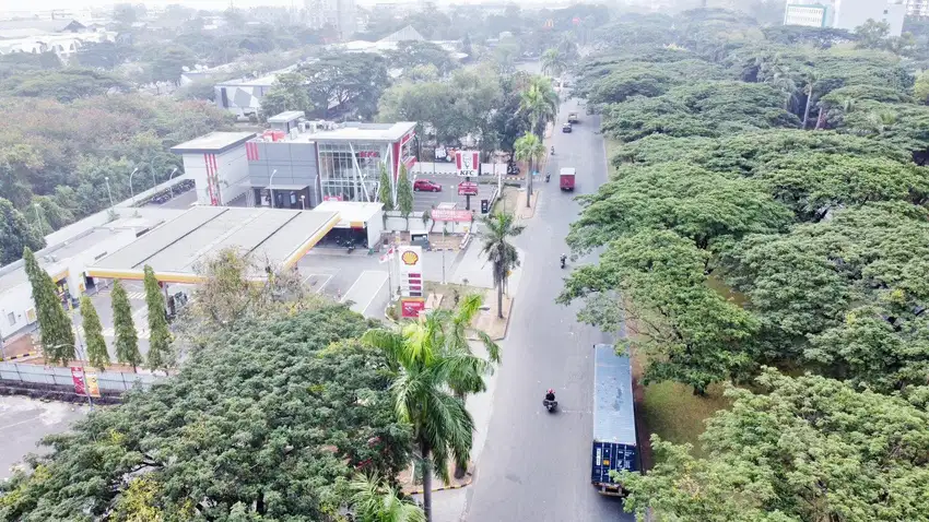 DIJUAL CEPAT TANAH KOMERSIAL DIJALAN UTAMA LIPPO UNTUK CAFE,CAR WASH