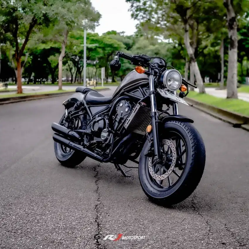 (Full paper) Honda Rebel 500 Nik 2017 Warna Silver Knalpot Costom
