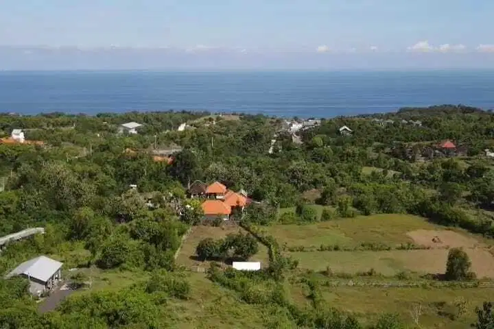 Tanah View Laut 1100m2 di Pandawa Nusa Dua Bali