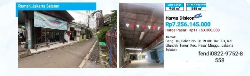 jual murah rumah