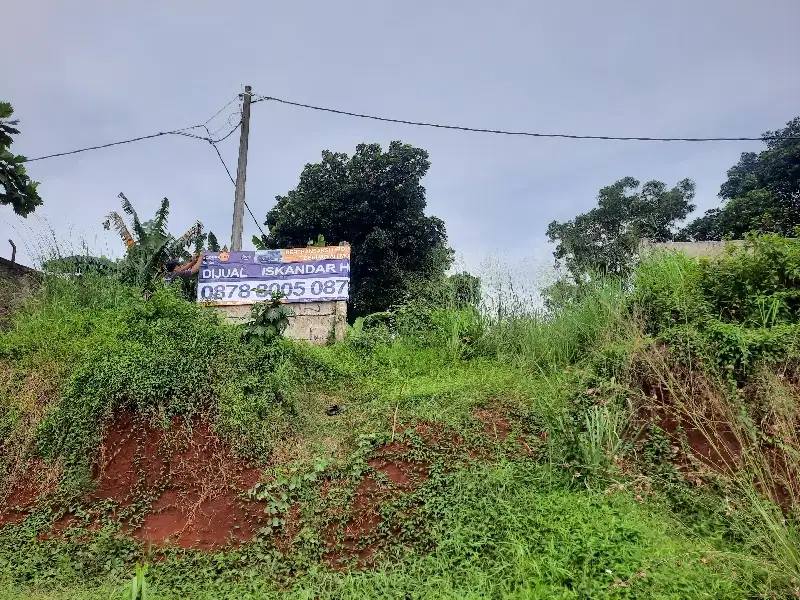 Dijual Tanah Jalan Raya Bomang ( Bogor - Kemang)