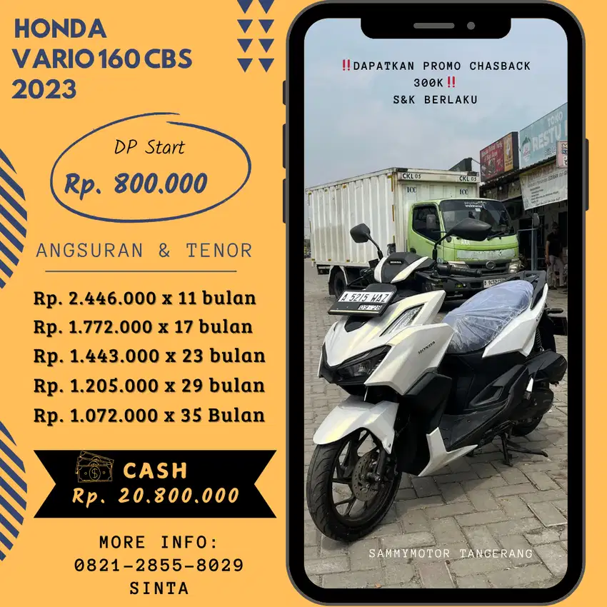 VARIO 160 CBS 2023