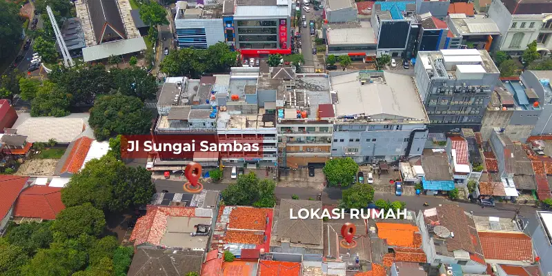 Dijual Rumah Hitung Tanah Kebayoran Baru