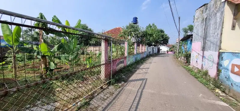 tanah pinggir jalan buat kontrakan, rumah atau gudang