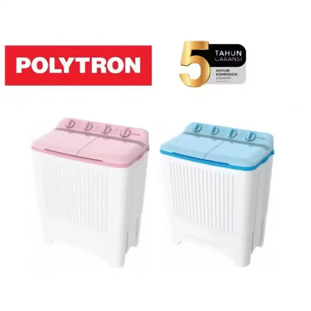 Mesin cuci polytron 7Kg manual