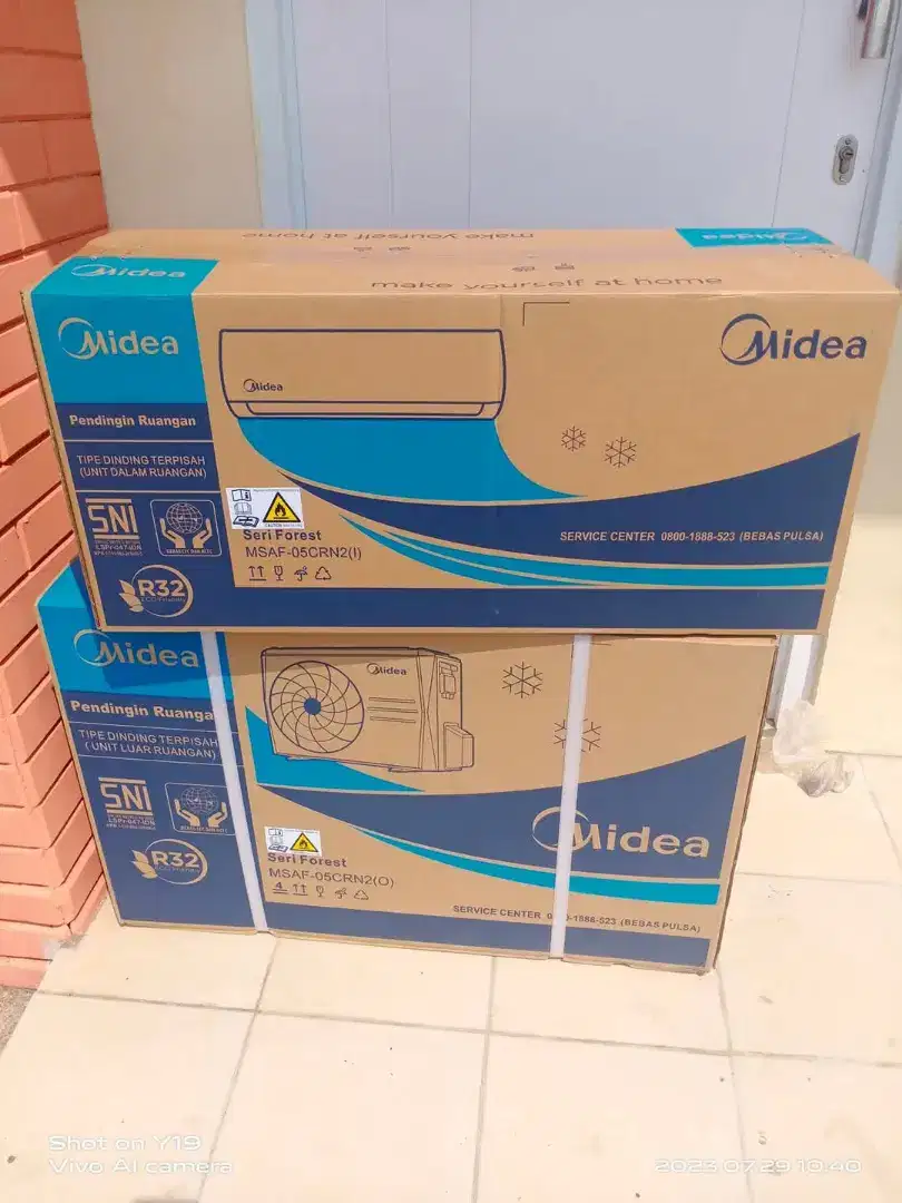 Ac midea 1/2 pk