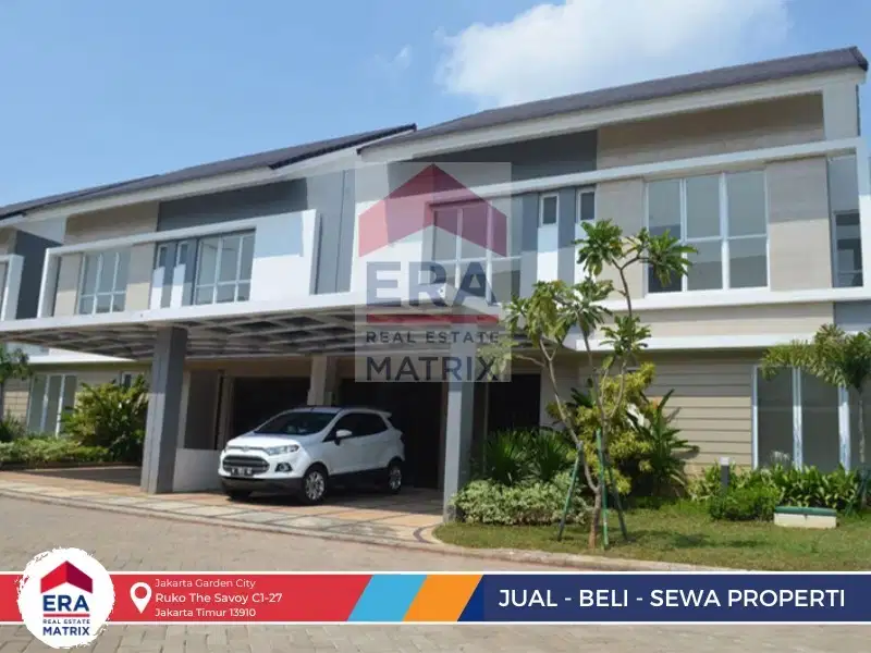 JUAL RUMAH BAGUS 2 LANTAI CLUSTER PALM SPRING, JAKARTA GARDEN CITY