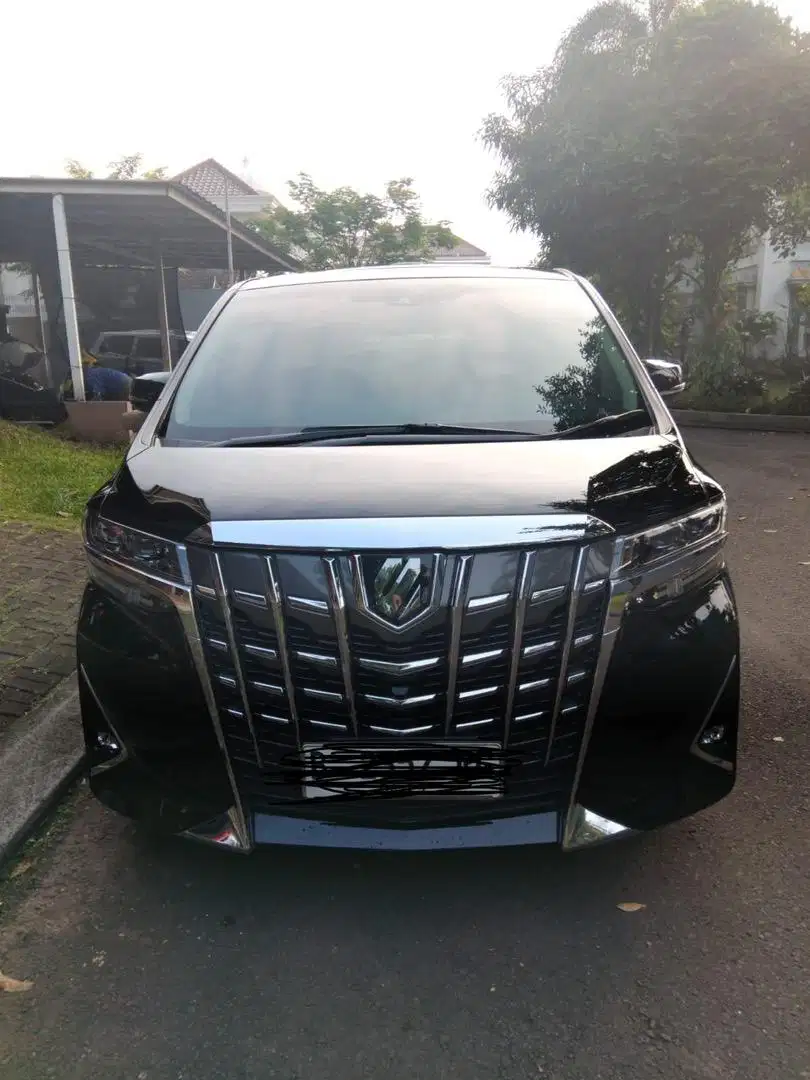 Dijual Alphard Hitam 2020