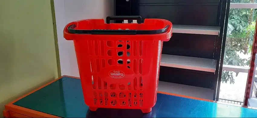 KERANJANG BELANJA TARIK PLASTIK HARGA SANGAT MURAH