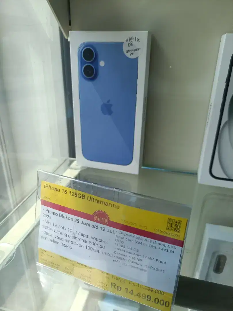 Kredit Kredivo iPhone 16 128Gb Bunga 0 Tanpa Dp