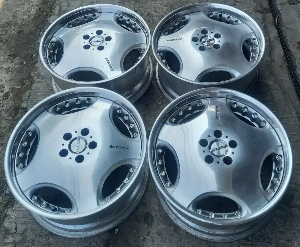 Velg ESTATUS MADE IN JAPAN ring 19 pcd 5x112/114,3