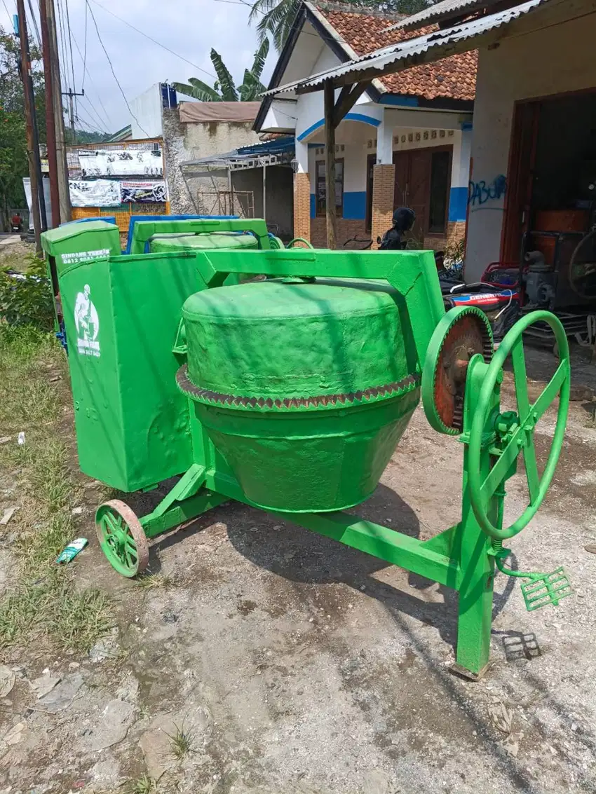 Jual Mesin Molen Beton Mquip Gentong 350liter Murah Meriah