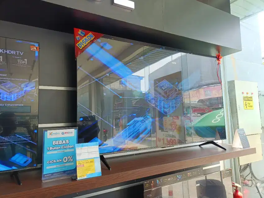 Kredit Kredivo TV TCL 75inch 4K UHD Google TV