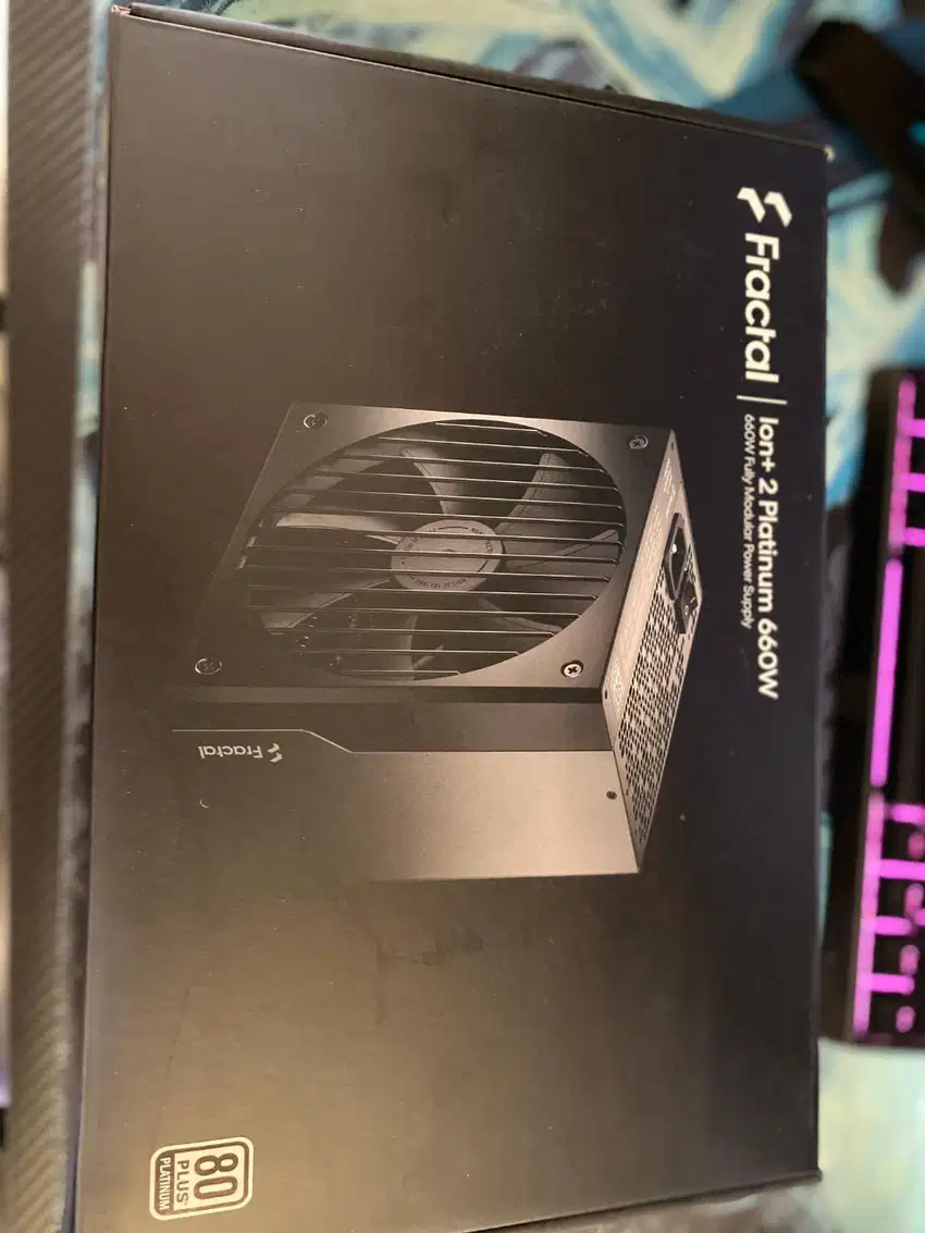 Fractal Ion+ 2 Platinum 660W – PSU Modular Full Normal & Garansi 10th.