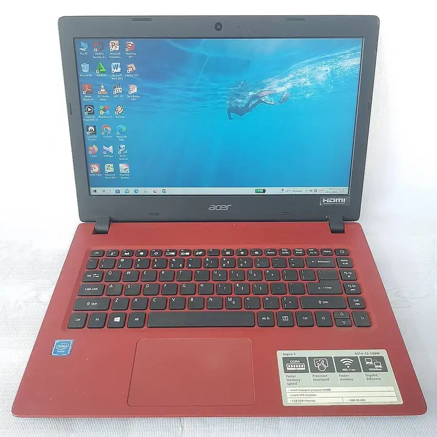 PROMO ACER A314-32 INTEL-N4000 RAM 4GB SSD 256GB