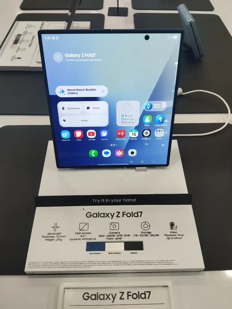 PO Samsung Galaxy Z Fold 7 cicilan free 1× angsuran di Home Credit