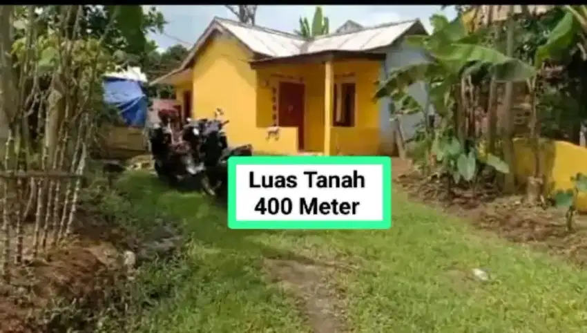 Jual rumah flus kolam ikannya pamijahan Bogor
