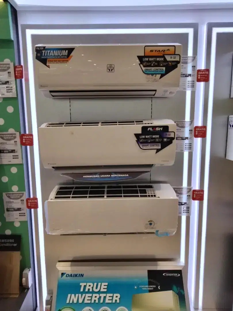 DAIKIN AC FLASH INVERTER 1/2PK