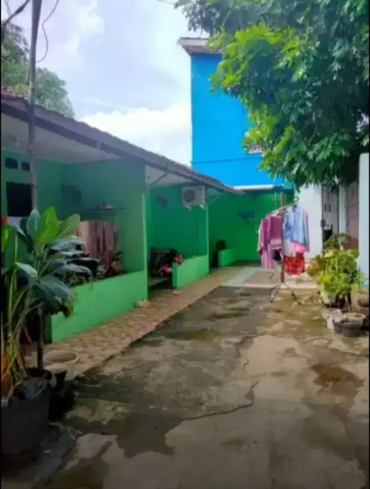 Dijual kontrakan 3 pintu , type rumah, 1 lantai .