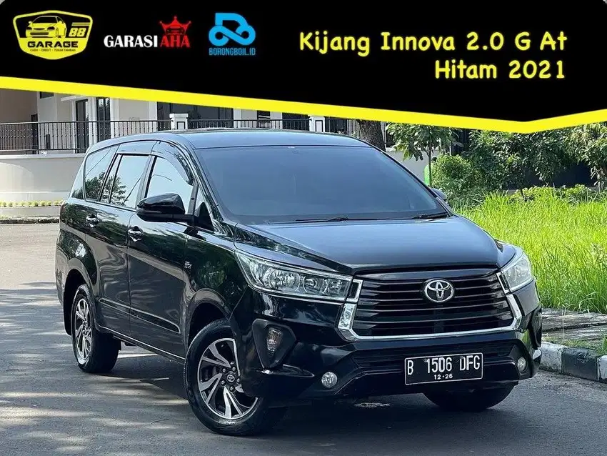 Innova Reborn 2.0 G At 2021 Hitam. Mobil Keluarga Nyaman