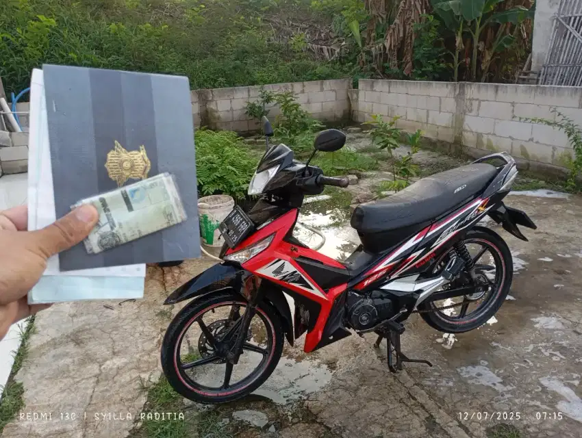 Supra x 125 motor bekas