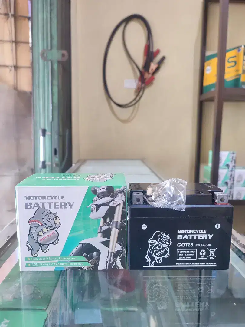 Aki motor GOFBATT GTZ5S