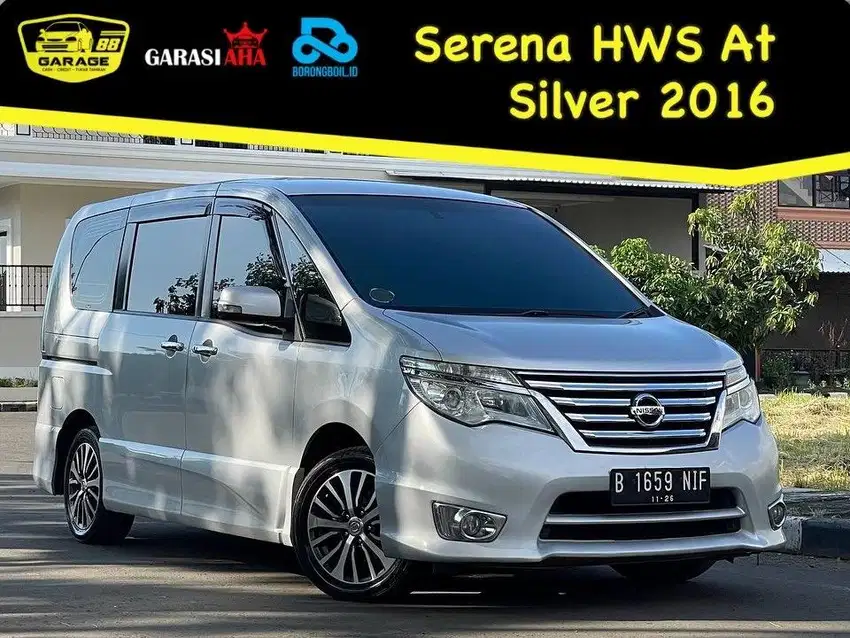 Serena HWS 2016 Silver. MPV Slidingdoor Ternyaman Dikelasnya