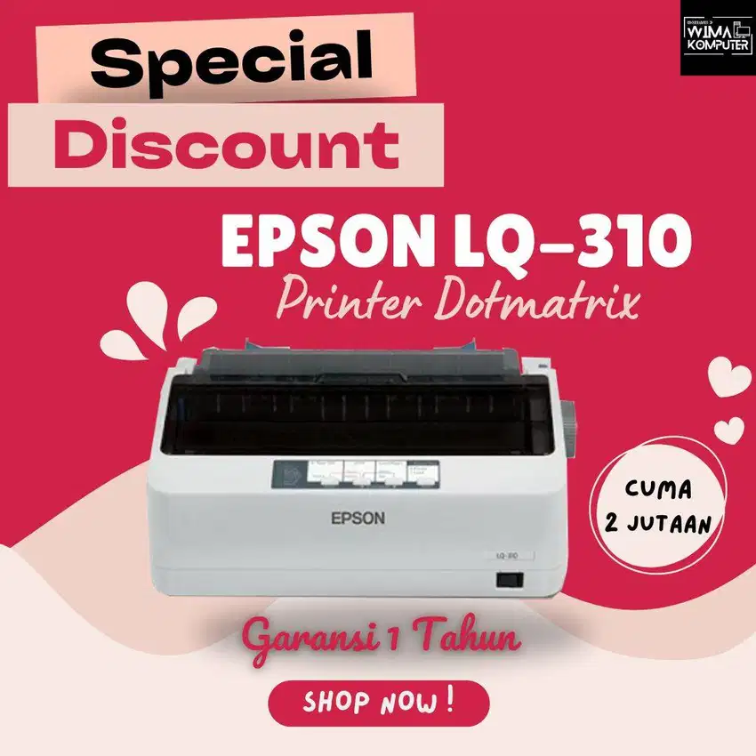 PRINTER DOTMATRIX LQ 310 FULLSET DUS