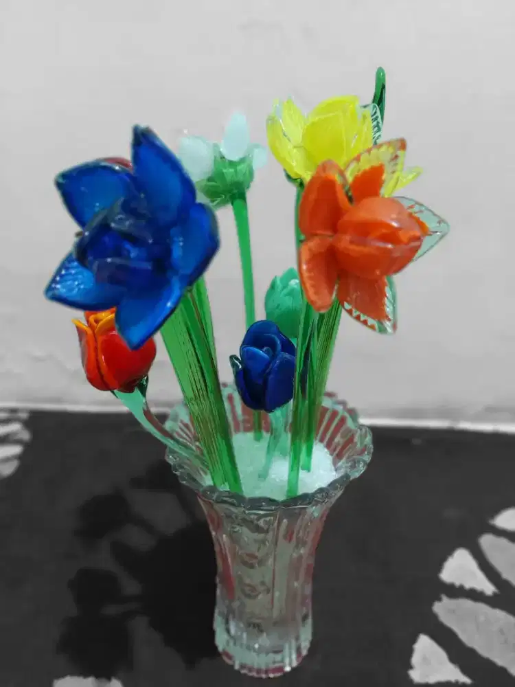 Bunga kristal Teratai