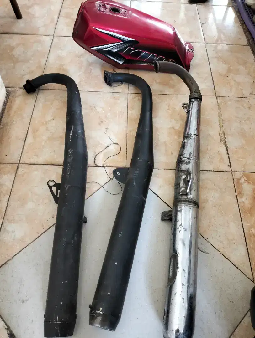 Sparepart knalpot tengki RX king borongan 700 ribu