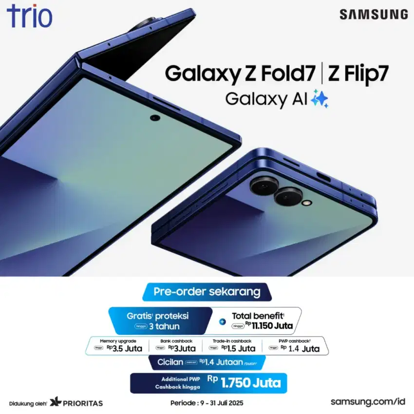 PRE ORDER Z FOLD 7 1TB