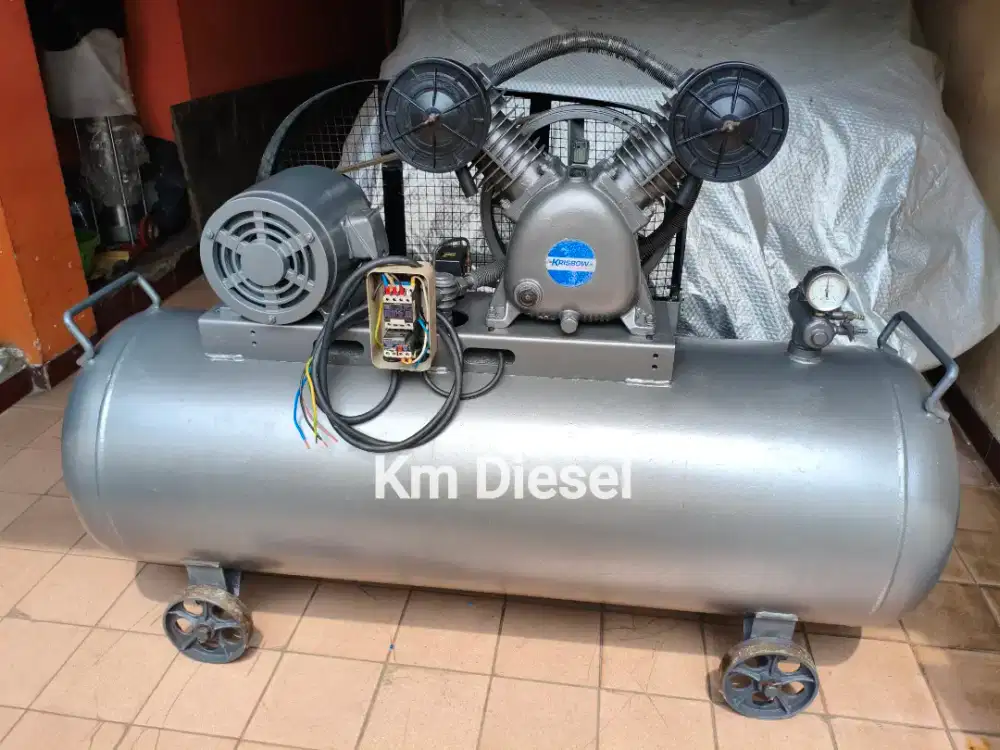 Kompresor Angin 5HP Krisbow 3 Phase / Kompressor 5HP / Kompresor 5PK