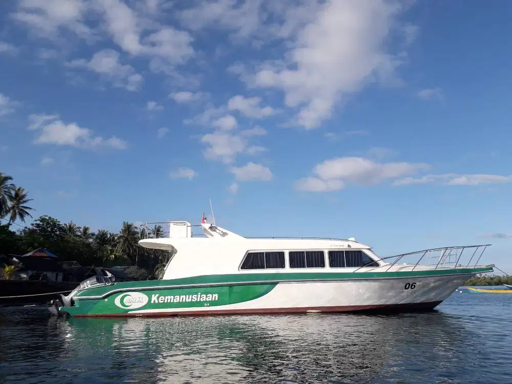 DI JUAL KAPAL SPEED BOAT PASSANGER/PENUMPANG FIBERGLASS