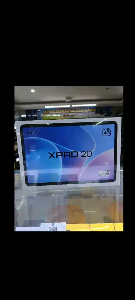Tablet infinix XPAD 20 LTE ram 8gb 256gb dan4/128 bonus flipcase