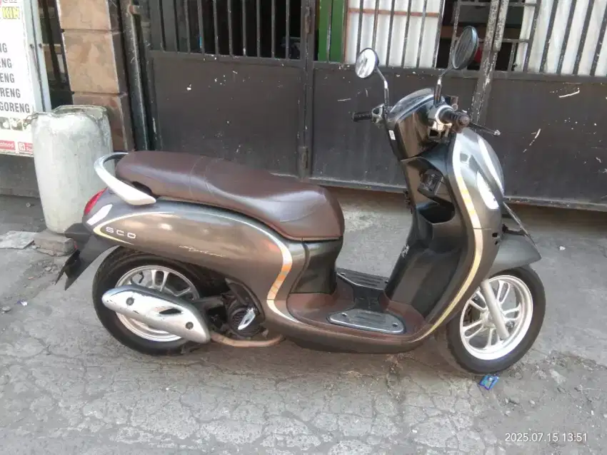 Scoopy 2021 surat komplit pajak hidup mesin jreng  istimewa