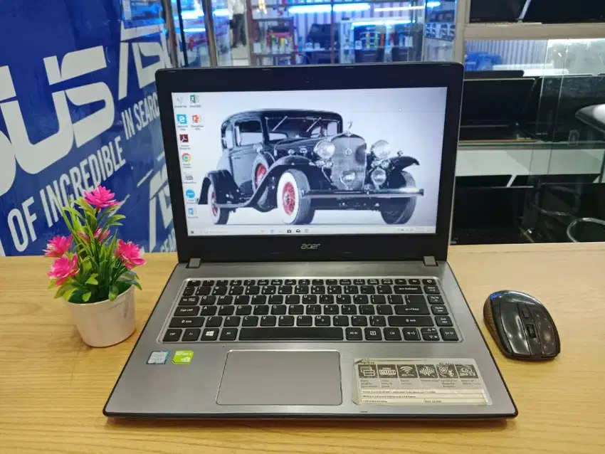 PROMO JULI LAPTOP EDITING ACER ASPIRE E5-476G CORE i3 GEN 8 RAM 4GB