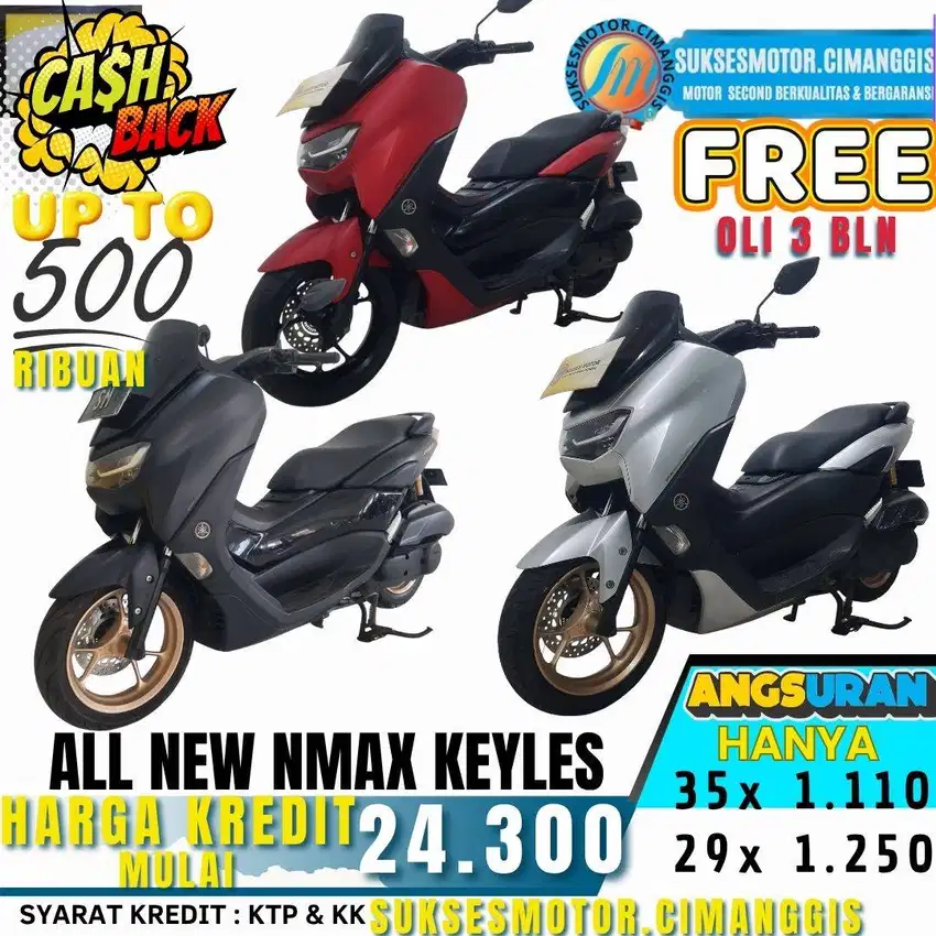 NEW NMAX KEYLES MOKAS NO 1 TERMURAH  KLIK PROFIL PROMO UNIT LAINYA