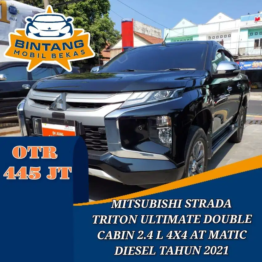 MITSUBISHI TRITON ULTIMATE DOUBLE CAB 2.4 MATIC DIESEL 4X4 TAHUN 2021
