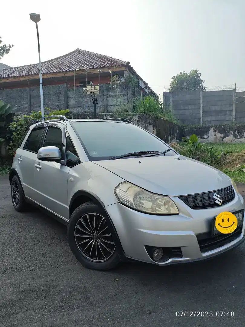 suzuki sx4 xover 2007 cbu silver murmer