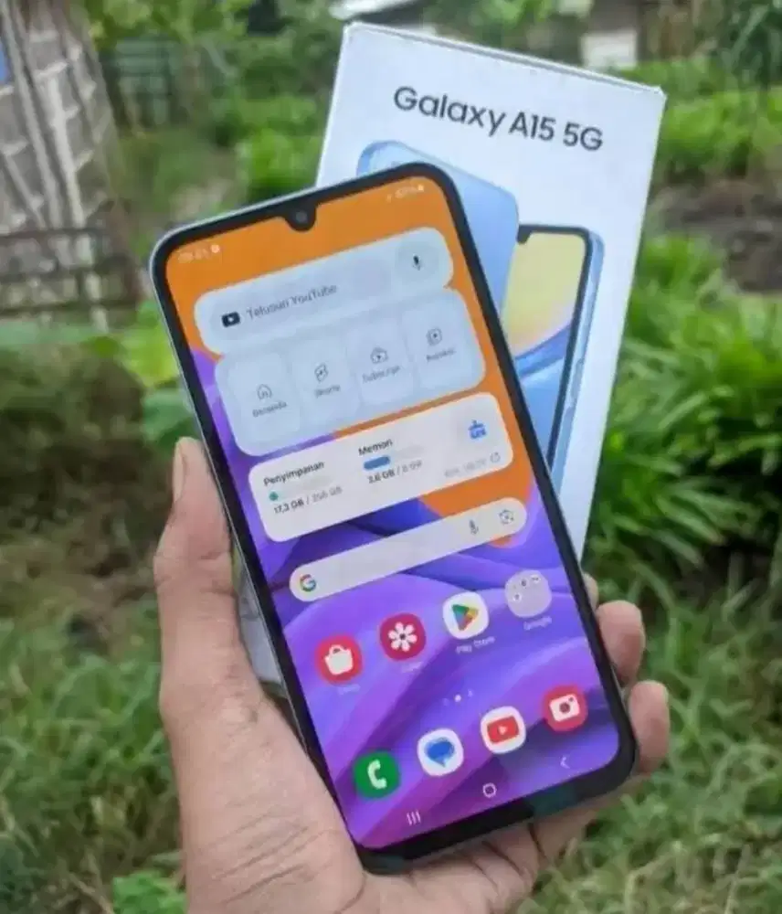 Samsung Galaxy A15 5G 8/256 Biru Muda