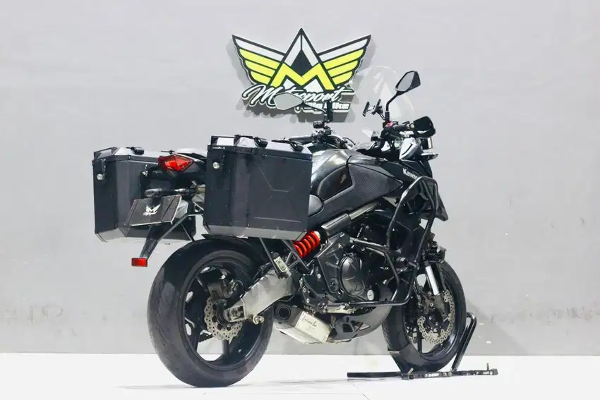 Kawasaki versys650 ABS siap turing jauh full accesories mesin sehat