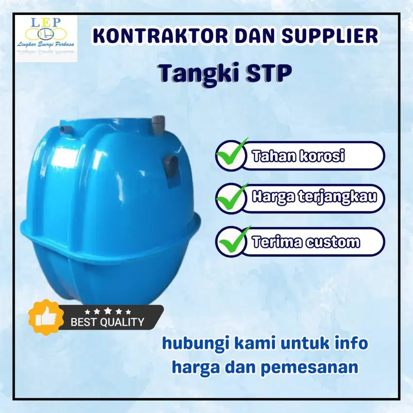 Tangki STP - solusi pengolahan limbah ramah lingkungan
