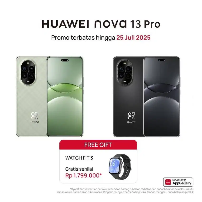HUAWEI nova 13 Pro | 12GB + 512GB | 60 MP Front Ultra Portrait Dual
