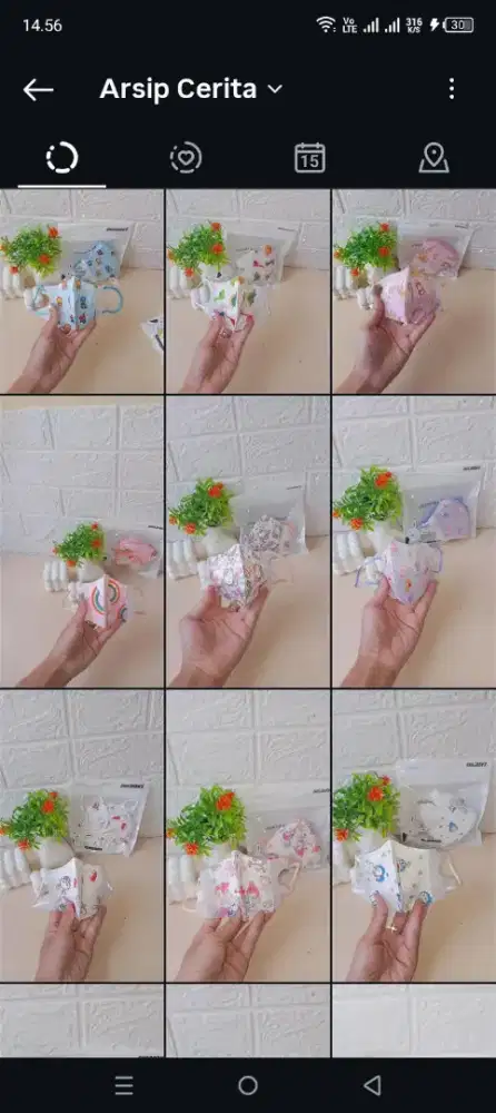 Masker anakanak