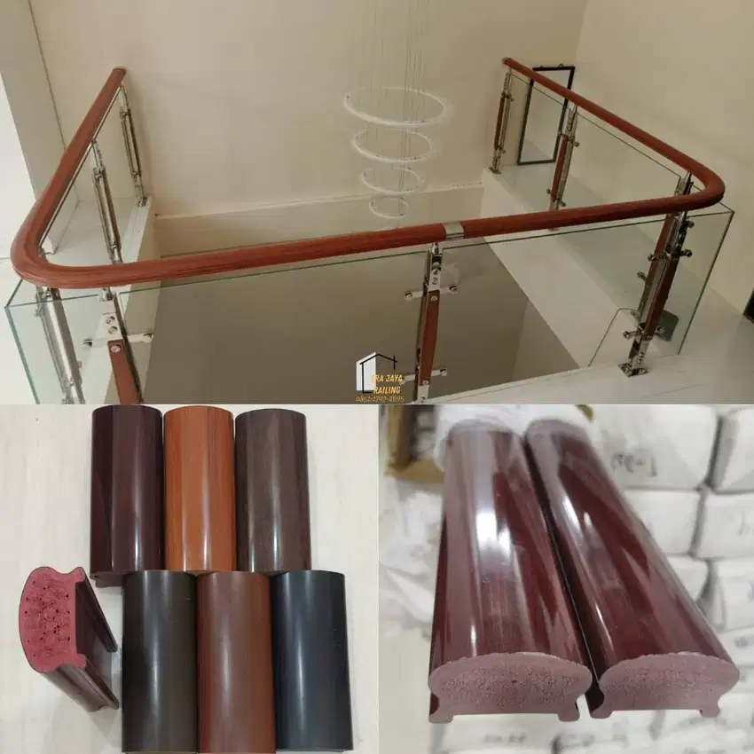 PEGANGAN TANGGA DAN BALKON HANDRAILING ESTETIK AKSESORIS RAILING