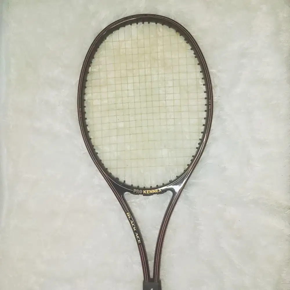 Raket Tenis Pro Kennex  Black Ace Mid-Size 86 in² with Head Cover