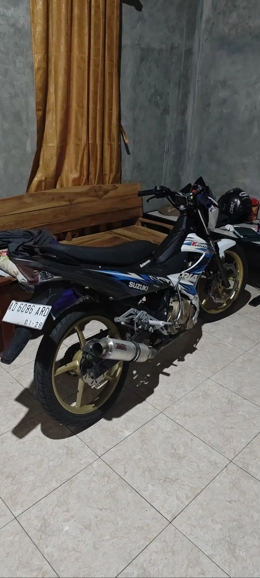 Satria 2013 plat AD