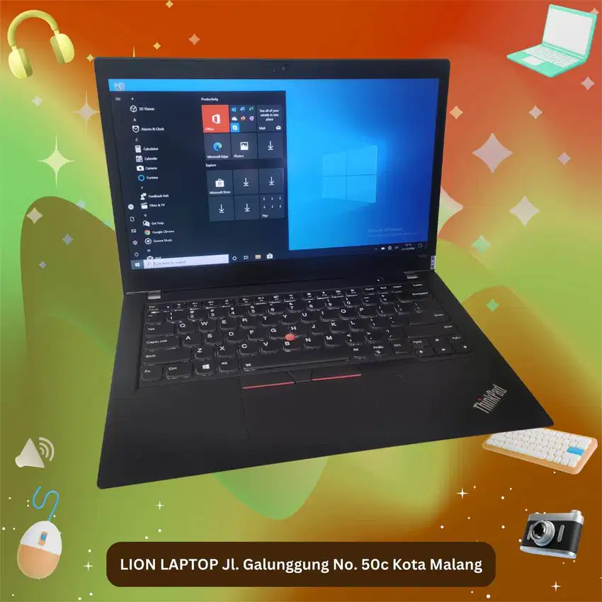 Core i7 Gen-8 RAM 8 SSD 256 Slim Lenovo Thinkpad T480s [15|07]