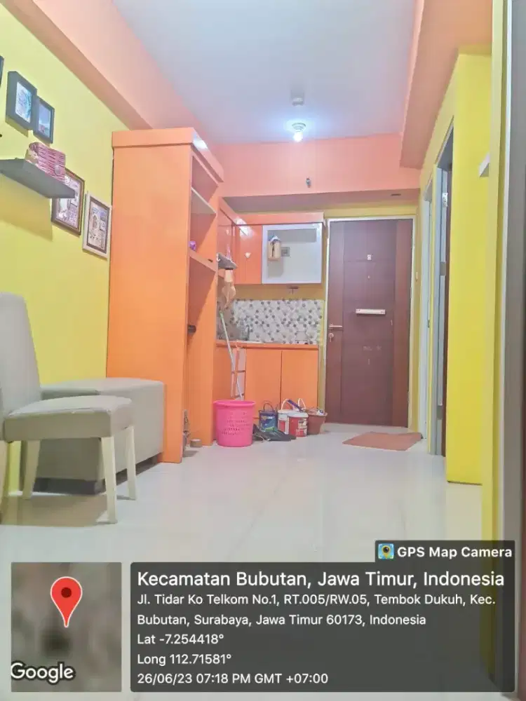 Dijual / Disewakan Apartemen Gunawangsa Tidar Tower B-2BR +